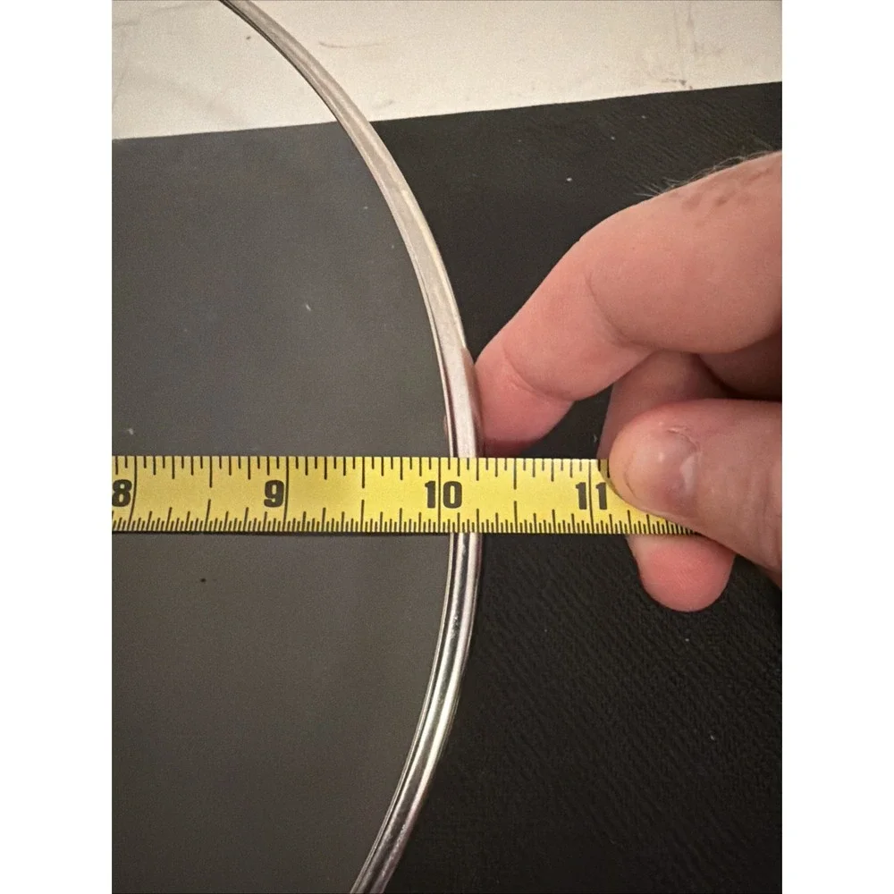 Universal Replacement Round Glass Lid For 10 1/16